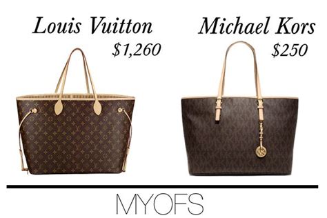 louis vuitton vs Michael Kors